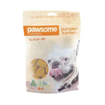 Pawsome Organics Organic Pet Treats Pumpkin & Turmeric 200g